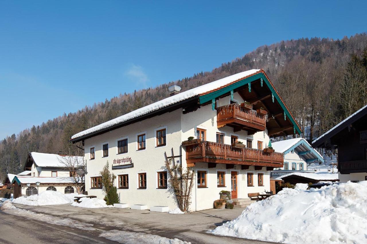 Hotel Garni Alte Saege Ruhpolding Dış mekan fotoğraf